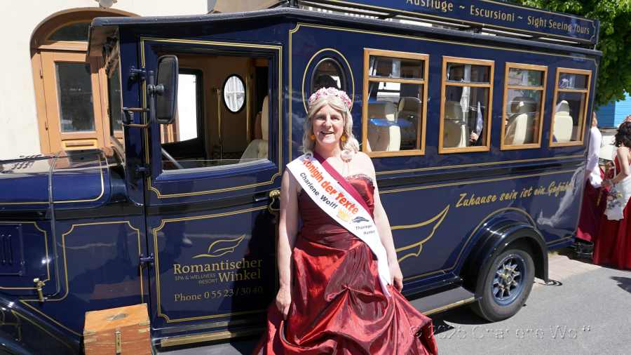 Der Oldtimerbus für unsere Rundfahrt